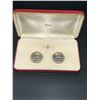 Image 1 : CARTIER STERLING PERRIER BOTTLE CAPS BOXED