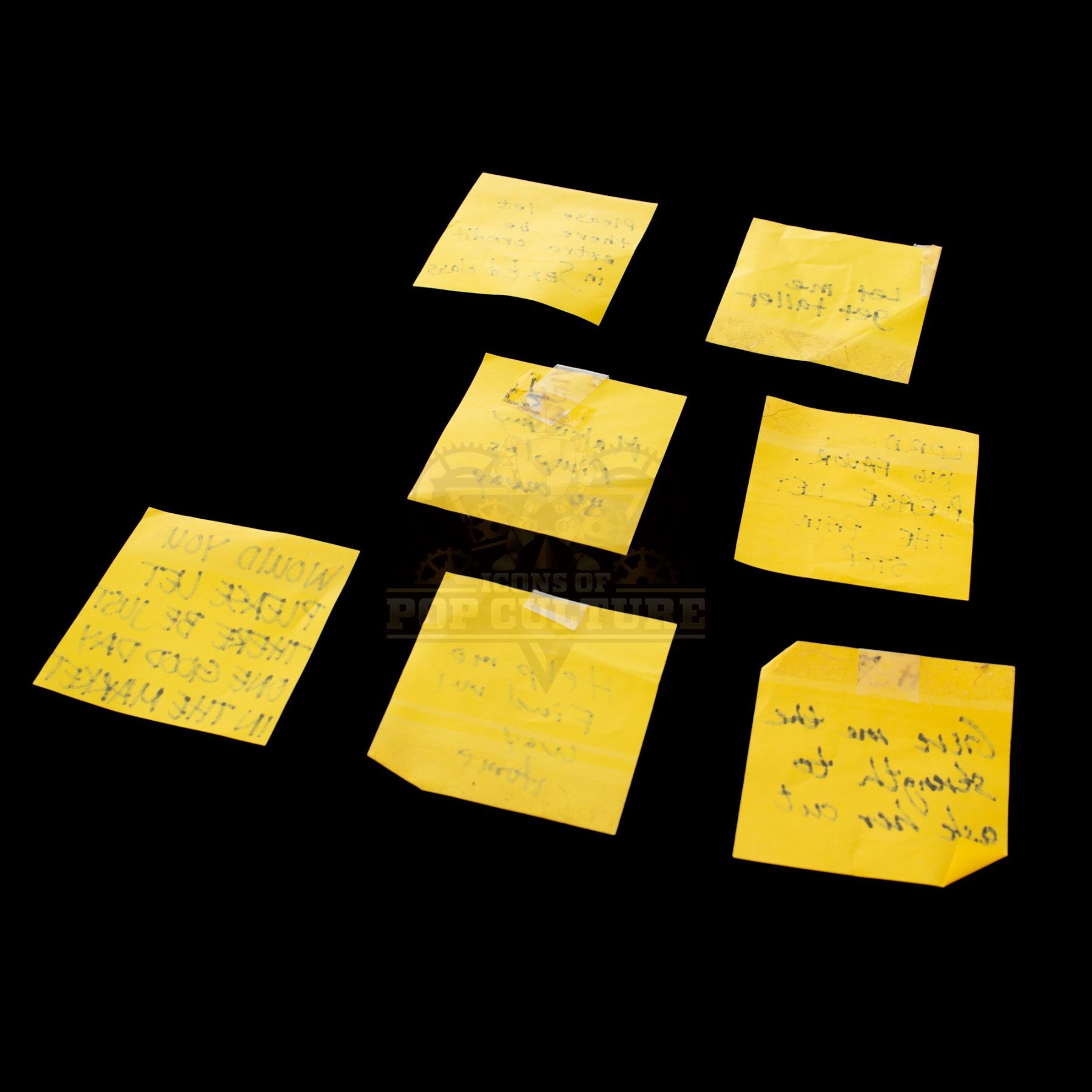 Bruce Almighty PostIt Note Prayers 2539