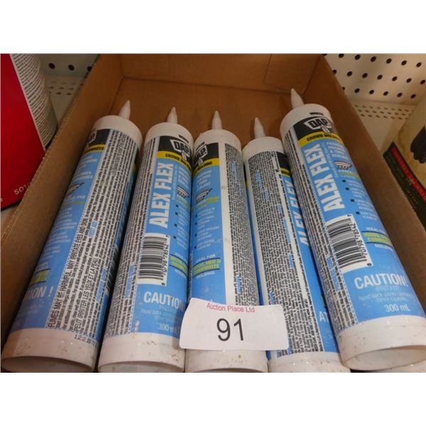 Alex Flex crown molding & trim sealant white