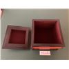 Image 2 : Wooden Felt-Lined Jewelry Box
