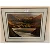 Image 1 : "Shotover River" - Framed Print (No. 105/455) By Graham Brinsley