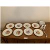 Image 1 : Collection of Fruit-Patterned Tableware - Includes Royal Worcester "Evesham"