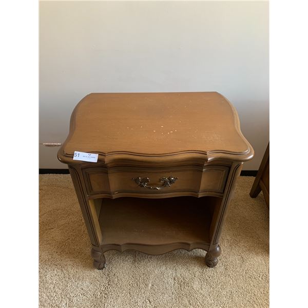 Wooden Nightstand By Malcolm