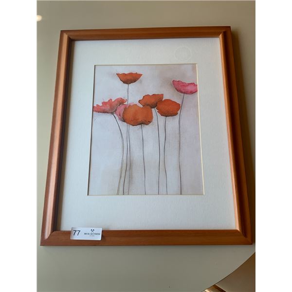 Framed Print of Poppy Flowers