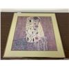 Image 1 : Framed Print - "The Kiss" by Gustav Klimt