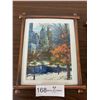 Image 2 : 2 x Framed Prints of New York - Times Square and Central Park by M. Rusta