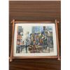 Image 3 : 2 x Framed Prints of New York - Times Square and Central Park by M. Rusta