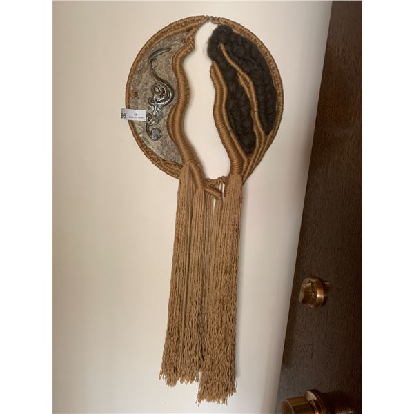 Unique Tasseled Wall Art Piece