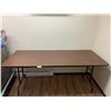 Image 1 : Folding Wooden Table