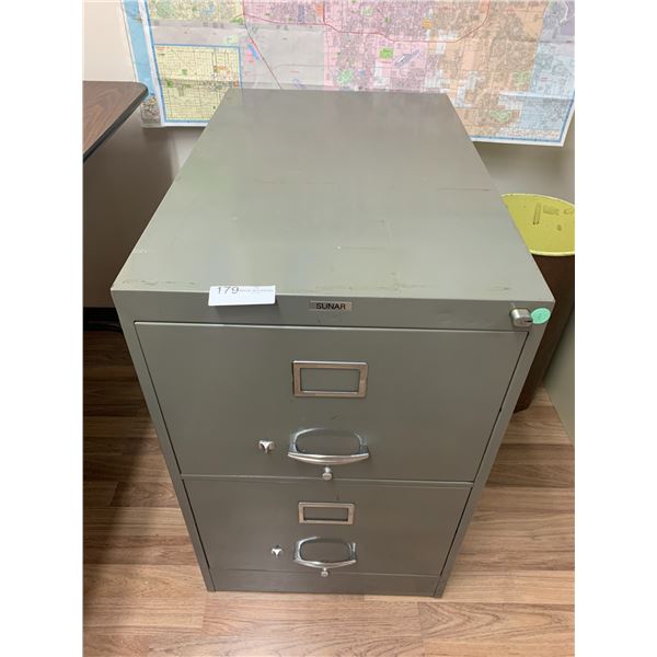 Sunar 2-Drawer Filing Cabinet