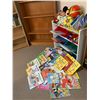 Image 1 : Children's Books, Shelving Unit for Toys, and More!