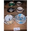 Image 1 : 6 x China Tea Cups and Saucers - Includes Royal Chelsea, Paragon, and Others!