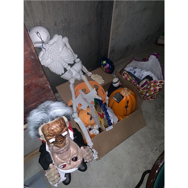 Assortment of Halloween Decorations