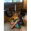 Image 1 : Assortment of Sporting Equipment, 2 x Camping Chairs, and More!
