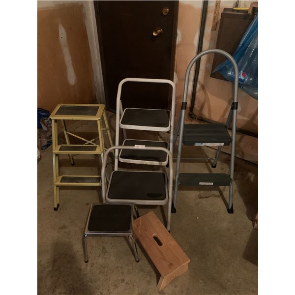 Assortment of Step Ladders