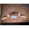 Image 1 : Beautiful Wood-Burned Boomerang
