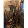 Image 1 : Miscellaneous Lot - Gardening Tools, Skis, and More!