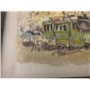 Image 3 : "Collins St. Melbourne" (Watercolor) & Princess Theatre, Spring St. Melbourne (Print)