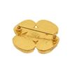 Image 2 : Chanel Gold Metal Brooch