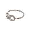 Image 5 : Cartier Agrafe 18k White Gold Diamond Ring
