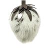 Image 5 : Fendi White Leather Fruit Bag Charm