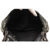 Image 8 : Chanel Black Leather Accordian Flap Bag