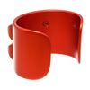 Image 4 : Hermes Red Aluminium Collier de Chien Sunset Cuff Bracelet