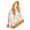 Image 3 : Louis Vuitton White Murakami Alma Satchel Bag