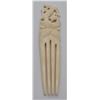 Image 1 : Asian Carved Bone Hair Comb