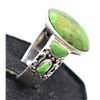 Image 2 : Sterling Gaspeite Ring, Size 10.5