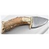 Image 2 : Cherokee Antler Handled Knife by Coy Oxford