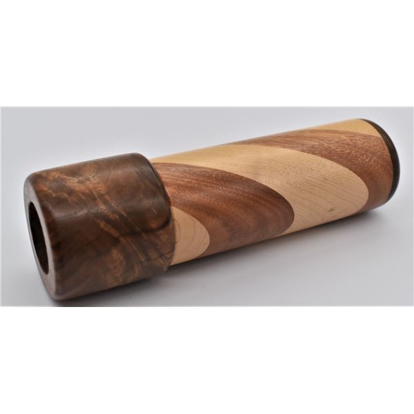 Hand Crafted Marquetry Wood Kaleidoscope