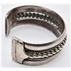 Image 5 : Old Pawn Navajo Heavy Sterling Cuff Bracelet