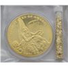Image 4 : Vadman's Bill of Rights 24K Gold Plated Coin