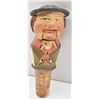 Image 5 : 2 Hand Carved German Wood & Cork Bottle Stoppers