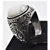 Image 2 : Sterling and White Buffalo Turquoise Ring, Sz 11