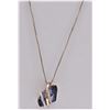Image 3 : Faceted Rhinestone Pendant Necklace