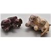 Image 4 : 2 Carved Stone Bears Fishing