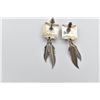 Image 4 : Quoc Turquoise Co. Sterling Turquoise Earrings