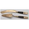 Image 3 : Vintage Thai Bronzeware Cake Knife and Server