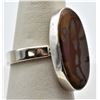 Image 3 : Sterling Noreen Jasper Ring, Adjustable Size