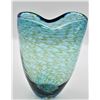 Image 3 : Art Glass Warped Rim Vase