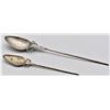 Image 2 : 2 Estate Antique Rattail Serving Spoons