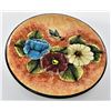 Image 1 : Hand Painted and Glazed Mexican Pottery Plate