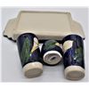 Image 3 : Mexican Cobalt Blue Calla Lilly Pottery Tray Plus
