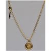 Image 2 : Estate Theda 1/20 14K GF St. Christopher Necklace