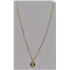 Image 3 : Estate Theda 1/20 14K GF St. Christopher Necklace