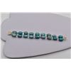 Image 3 : Larimar or Turquoise Bead Bracelet and Earrings