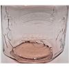 Image 4 : Vintage Pink Depression Glass Mr. Peanuts Jar