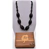 Image 1 : Bahamas Hinged Wood Box and Ethnic Necklace